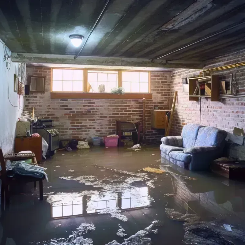 Flooded Basement Cleanup in Fitchburg, MA